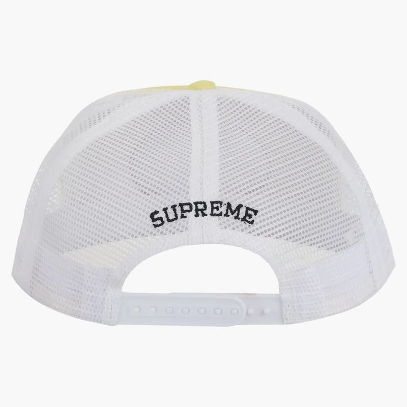 Supreme Authorized Mesh Back 5-Panel (SS25) Light Yellow
