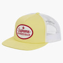 Supreme Authorized Mesh Back 5-panel (ss25) Light Yellow