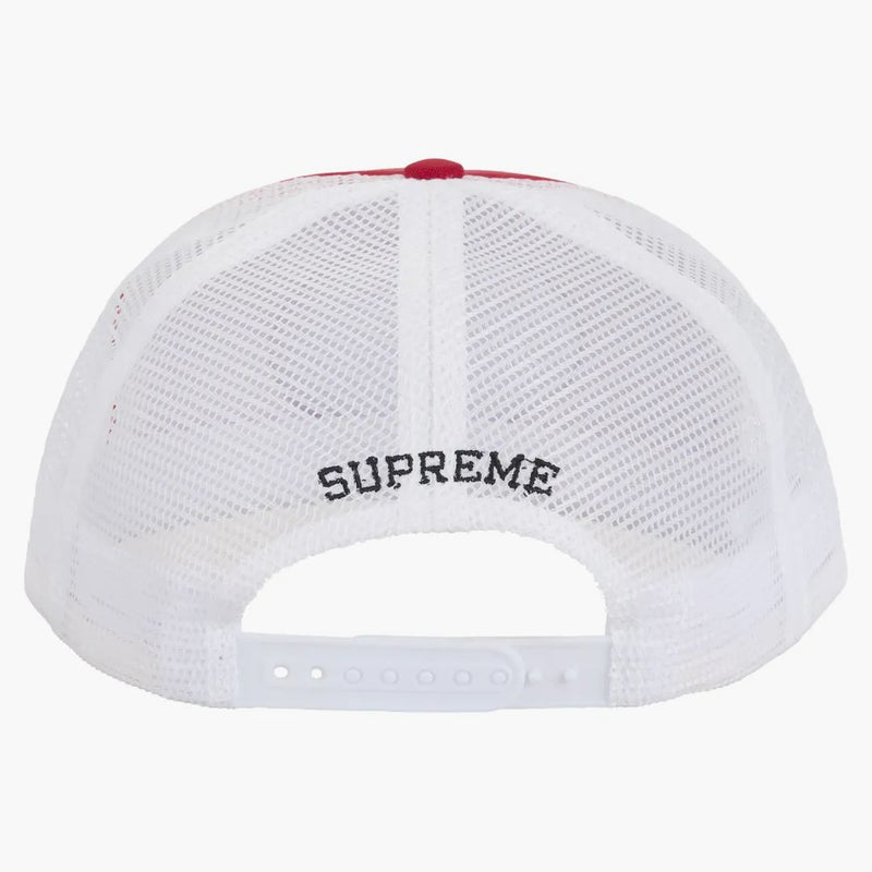 Supreme Authorized Mesh Back 5-Panel (SS25) Red