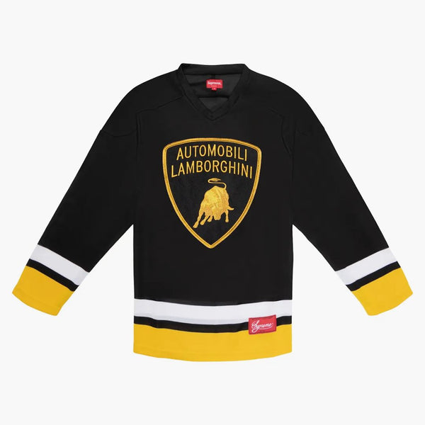 Supreme Automobili Lamborghini Hockey Jersey Black