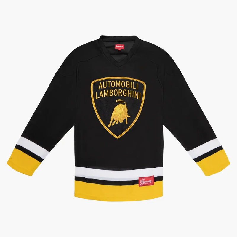 Supreme Automobili Lamborghini Hockey Jersey Black