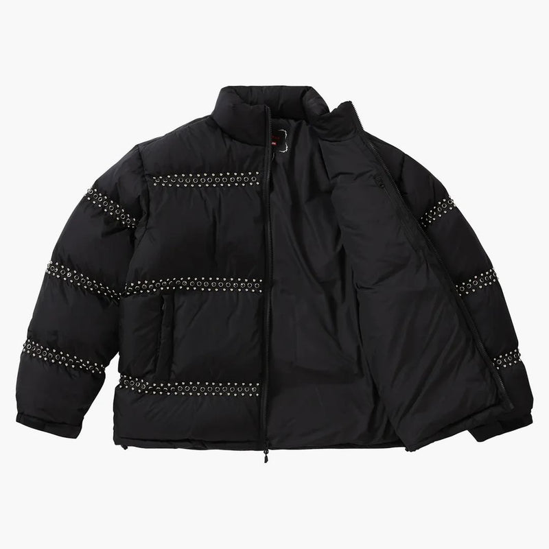 Supreme B.B. Simon Studded Puffer Jacket Black
