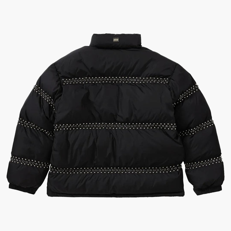 Supreme B.B. Simon Studded Puffer Jacket Black
