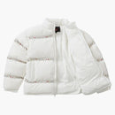 Supreme B.B. Simon Studded Puffer Jacket White
