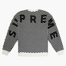 Supreme Back Logo Sweater Checkerboard