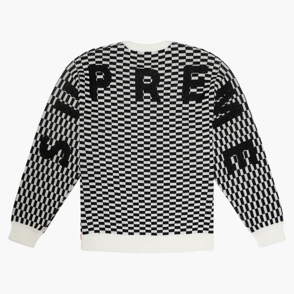 Scacchiere suprema del maglione del logo