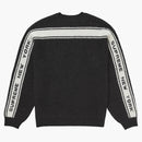 Supreme Back Stripe Sweater Black