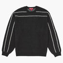 Supreme Back Stripe Sweater Black