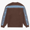 Supreme Back Stripe Sweater Brown