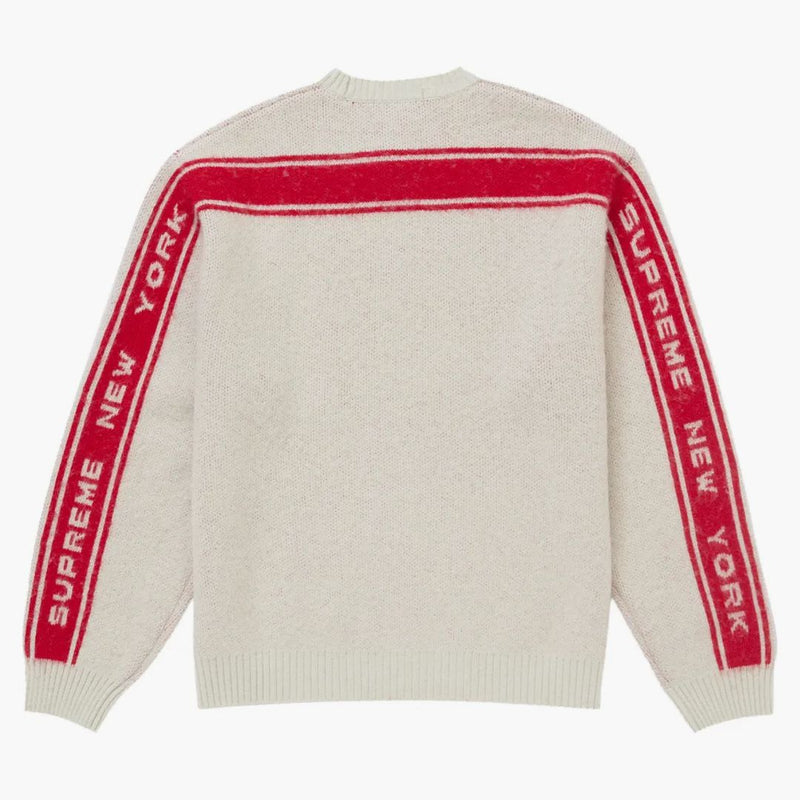 Pietra del maglione a strisce posteriore suprema