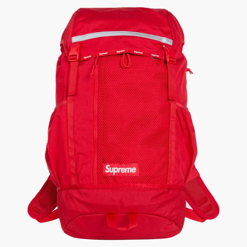 Supreme Logo Backpack (fw24) Red