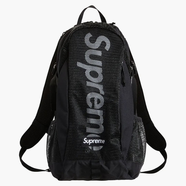 ☆1521_1 Supreme 19SS Backpack Black SupremeBackpackSS20Black_600x6
