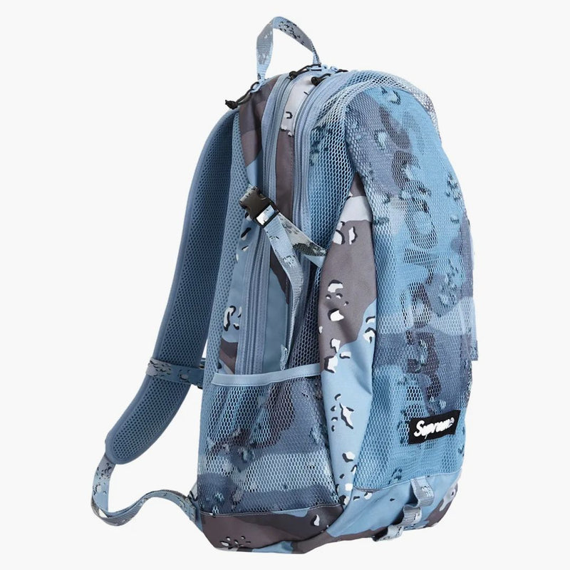Supreme Backpack (ss20) Blue Chocolate Chip Camo