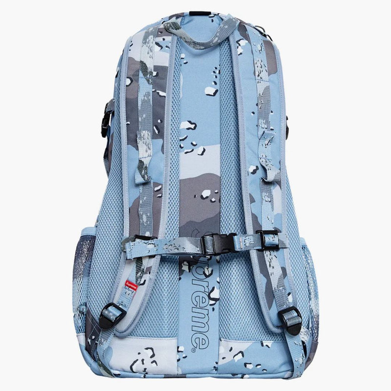 Supreme Backpack (ss20) Blue Chocolate Chip Camo