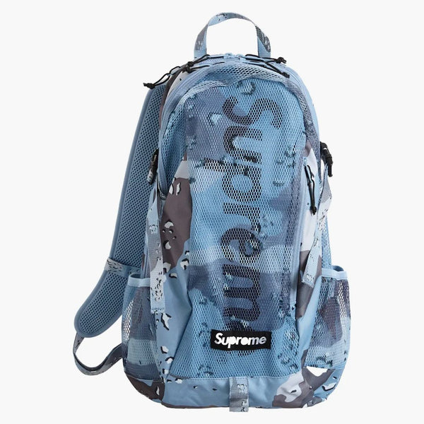 Supreme Backpack (ss20) Blue Chocolate Chip Camo