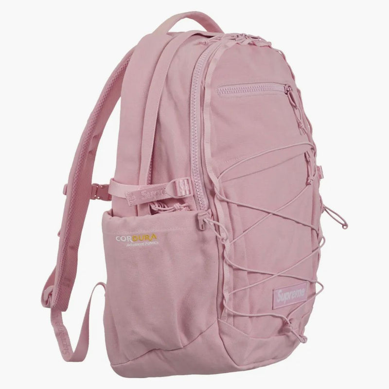 Supreme Logo Backpack (ss25) Light Pink