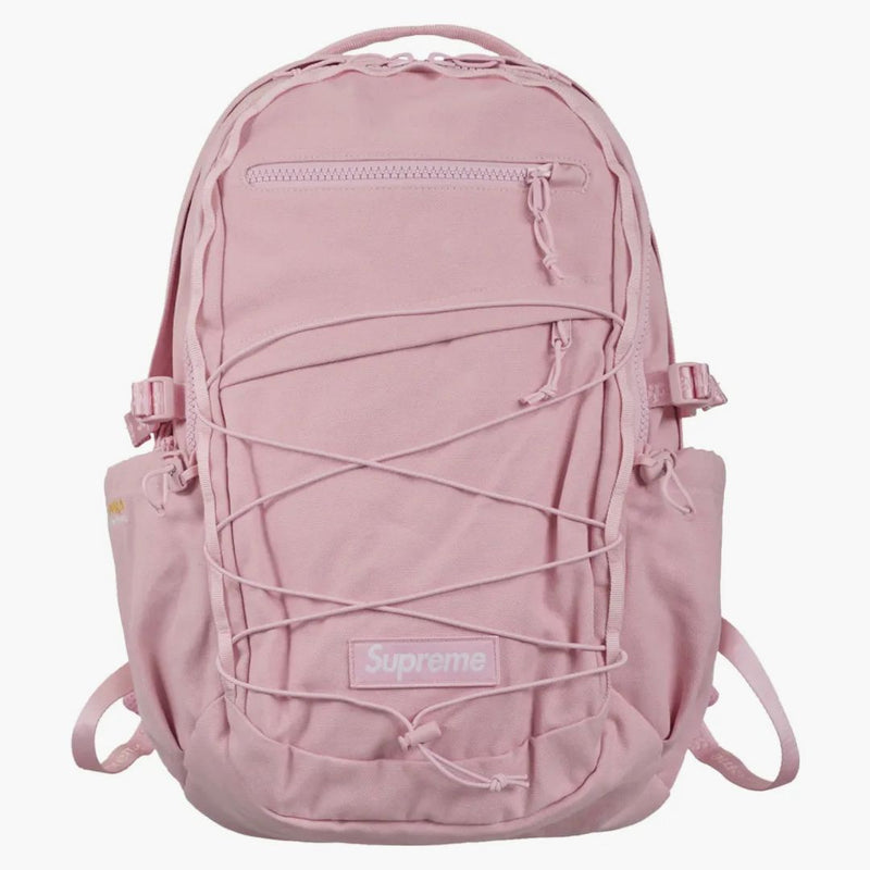 Supreme Logo Backpack (ss25) Light Pink