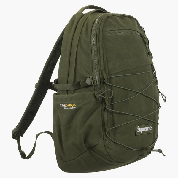 Supreme Logo Backpack (ss25) Olive