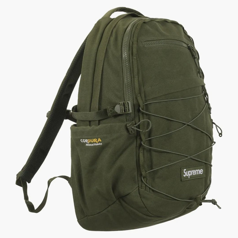 Supreme Logo Backpack (ss25) Olive