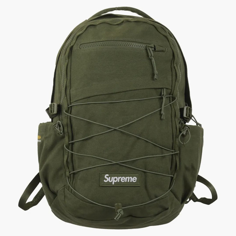 Supreme Logo Backpack (ss25) Olive