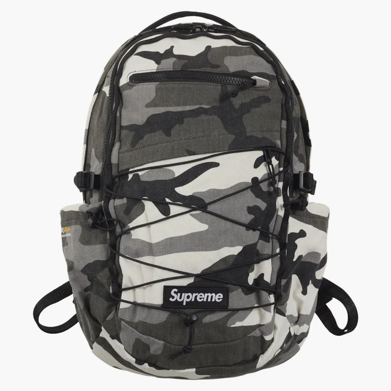 Supreme Logo Backpack (ss25) Snow Camo