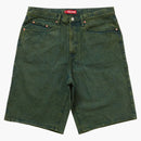 Supreme Baggy Denim Short Green