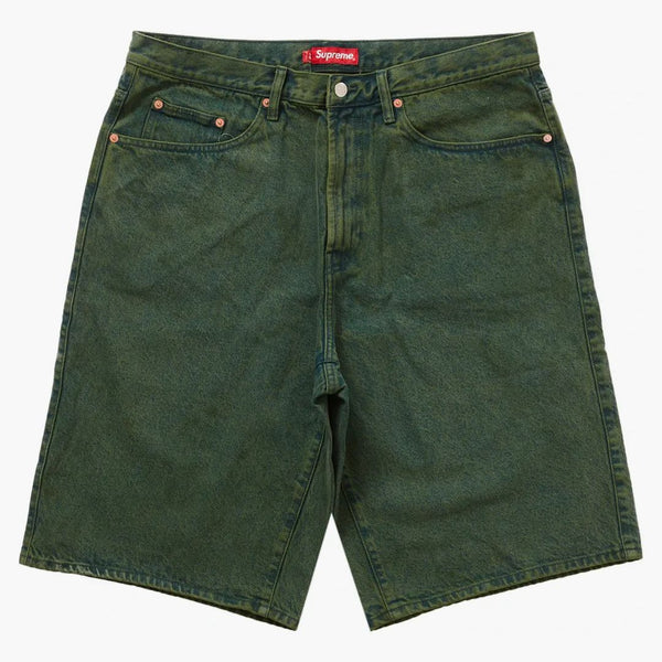 Supreme Baggy Denim Short Green