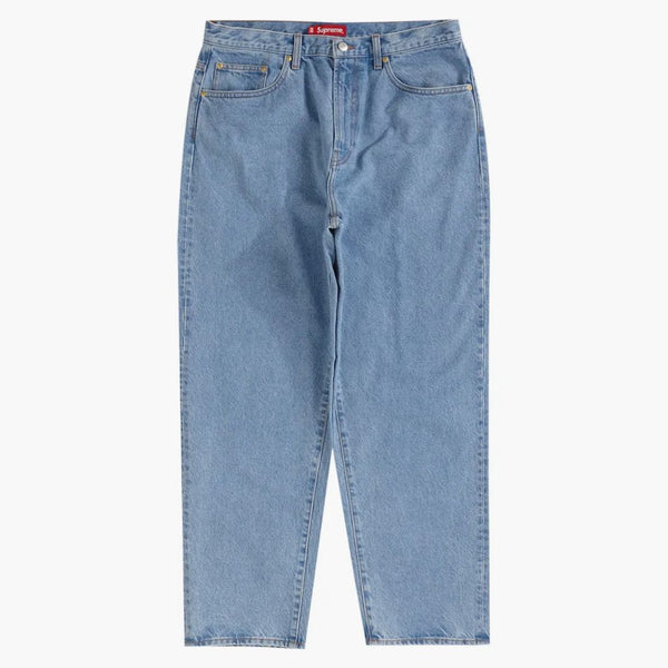 Supreme Baggy Jean (FW22) tvättad blå