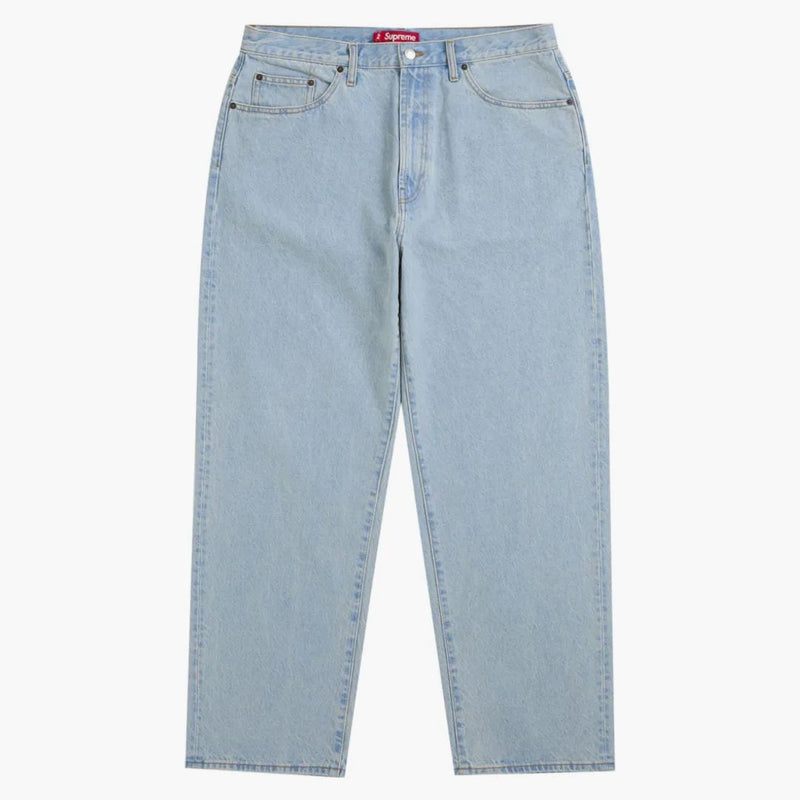 Supreme Baggy Jean (SS25) Ljus tvättad indigo