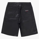 Supreme Baggy Leather Short Black
