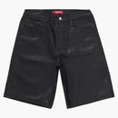 Supreme Baggy Leather Short Black