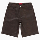 Supreme Baggy Leather Short (ss25) Brown