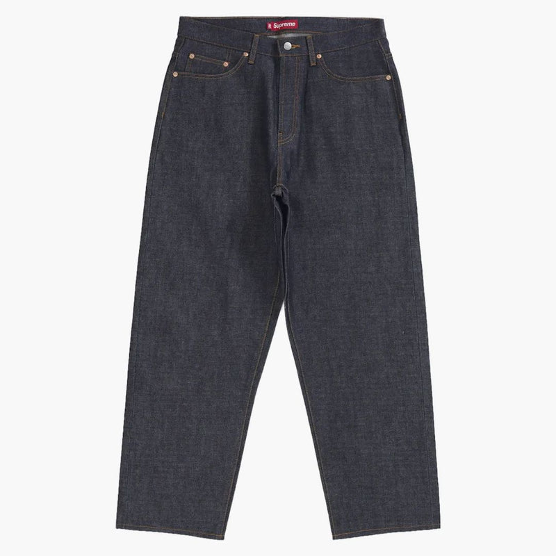 Supreme Baggy Selvedge Jean (fw25) Rigid Indigo