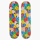 Supreme Balloons Skateboard Deck Black/Silver Set