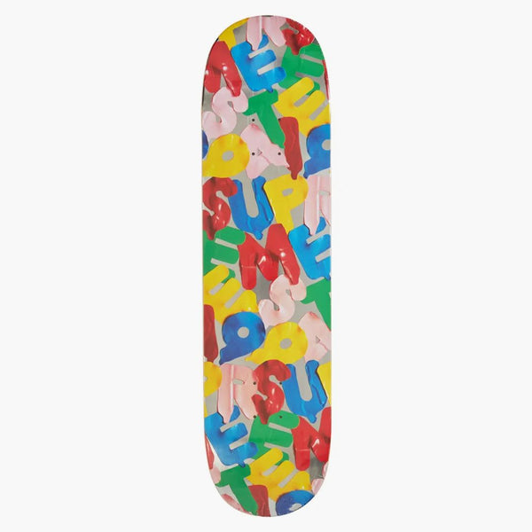 Supreme Balloons skateboard däck silver