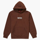 Supreme Bandana Box Logo Hooded Sweatshirt Dark Brown