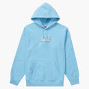 Supreme Bandana Box Logo Hooded Sweatshirt Light Blue