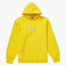 Supreme Bandana Box Logo Hooded Sweatshirt Yellow