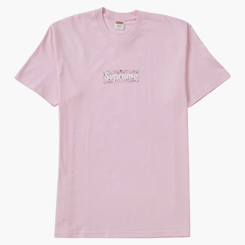 Supreme Bandana Box Logo Tee Light Pink