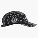 Supreme Bandana Camp Cap Black
