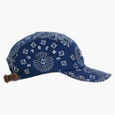 Supreme Bandana Camp Cap Navy