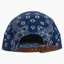 Supreme Bandana Camp Cap Navy
