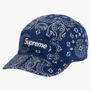 Supreme Bandana Camp Cap Navy