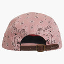 Supreme Bandana Camp Cap Pink