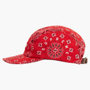 Supreme Bandana Camp Cap Red