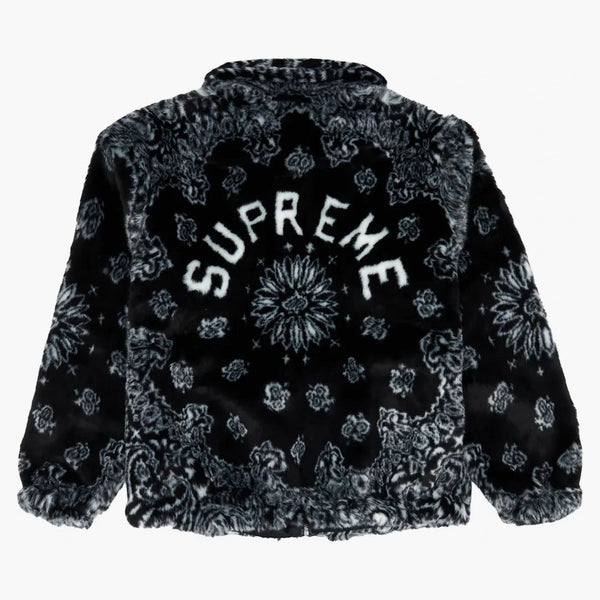 Supremo Bandana Fux per la giacca bomber nera
