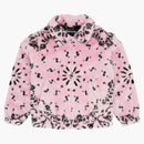 Supreme Bandana Faux for Bomber Jacket Pink