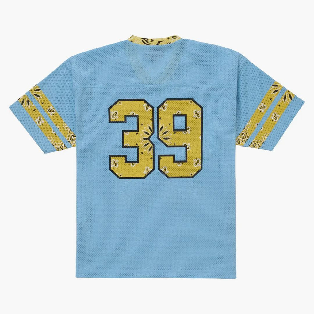 OUTLET SALE- 訳あり品など大放出 Blue Jersey Bandana Supreme - Hypenedz w Kup シャツ