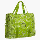 Supreme Bandana Tarp Large Duffle Bag Bright Green