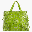 Supreme Bandana Tarp Large Duffle Bag Bright Green